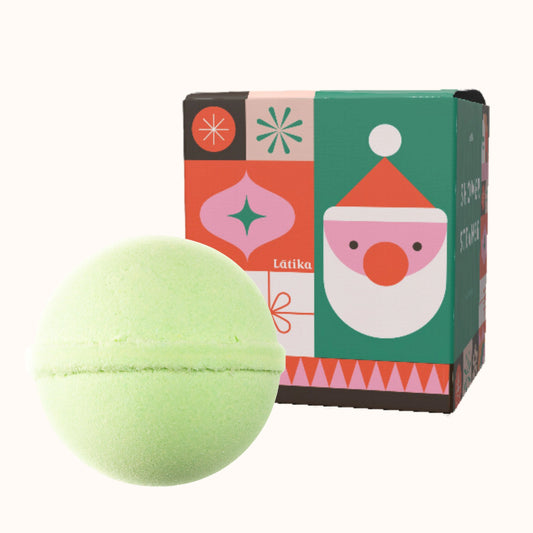 Modern Santa Bath Bomb