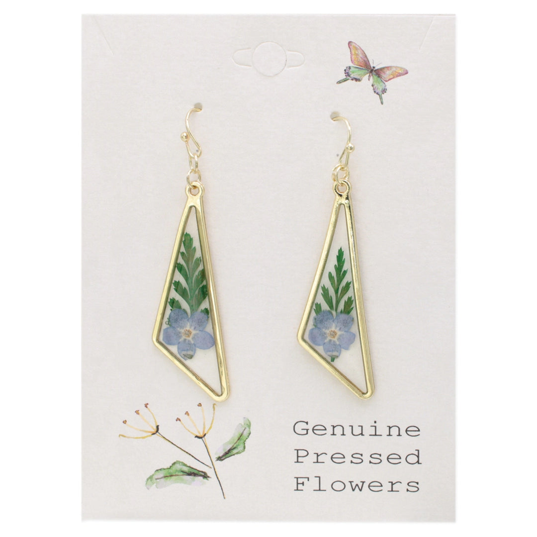 Pressed Flowers Earring Collection