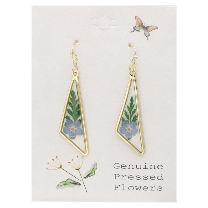 Pressed Flowers Earring Collection