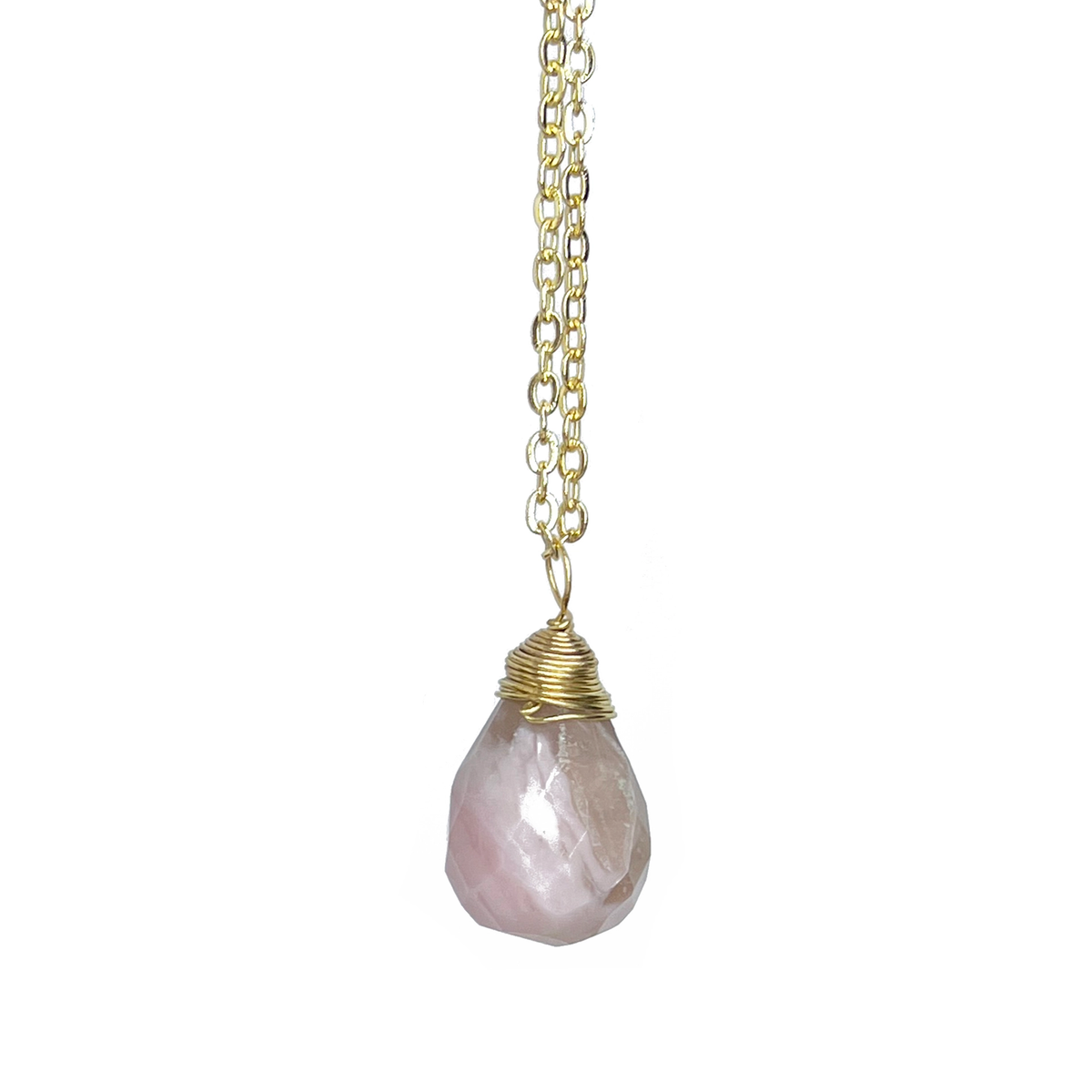 Anju Wire Wrapped Gemstone Necklace