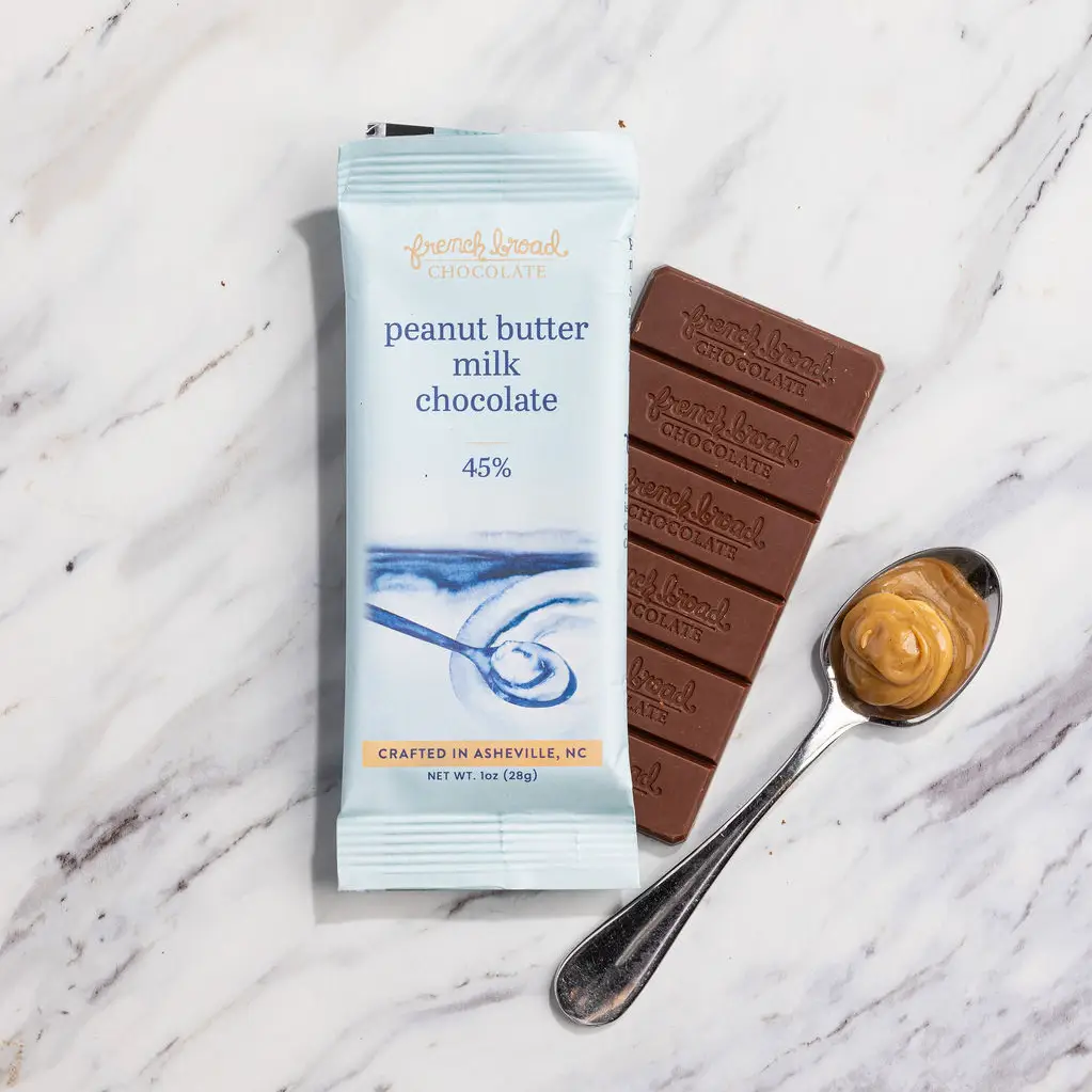 Peanut Butter Milk Chocolate 45% Bar - 28g