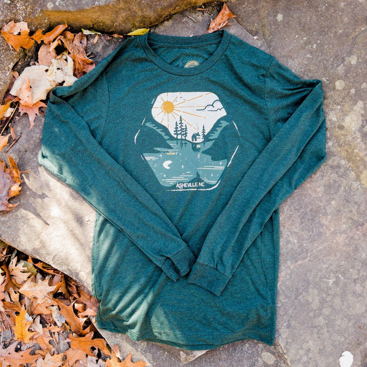 Asheville "Reflection' Longsleeve Top