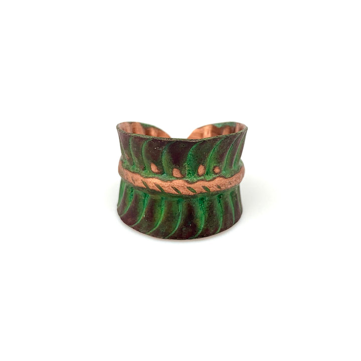 Anju Patina Cuff Ring