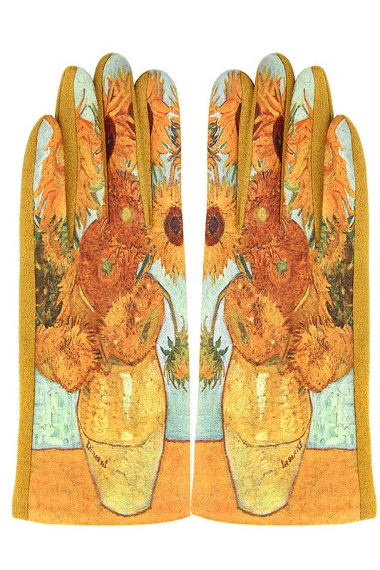 Paintings Smart Touch Gloves