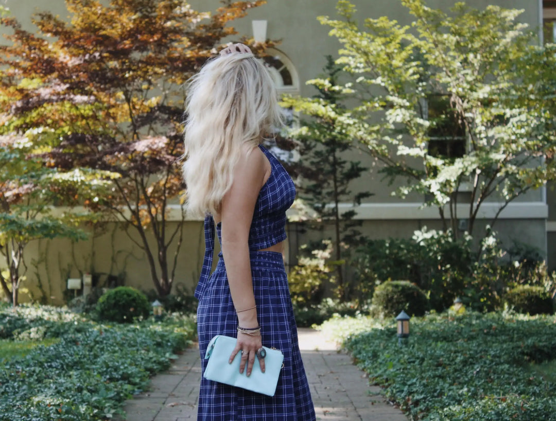 Smooth Faux Leather Crossbody Bag