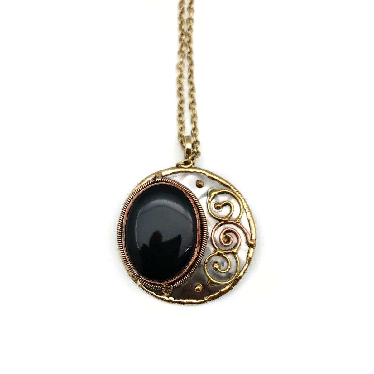 Janya Pendant - Black Onyx