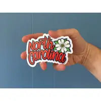 North Carolina Dogwood Sticker