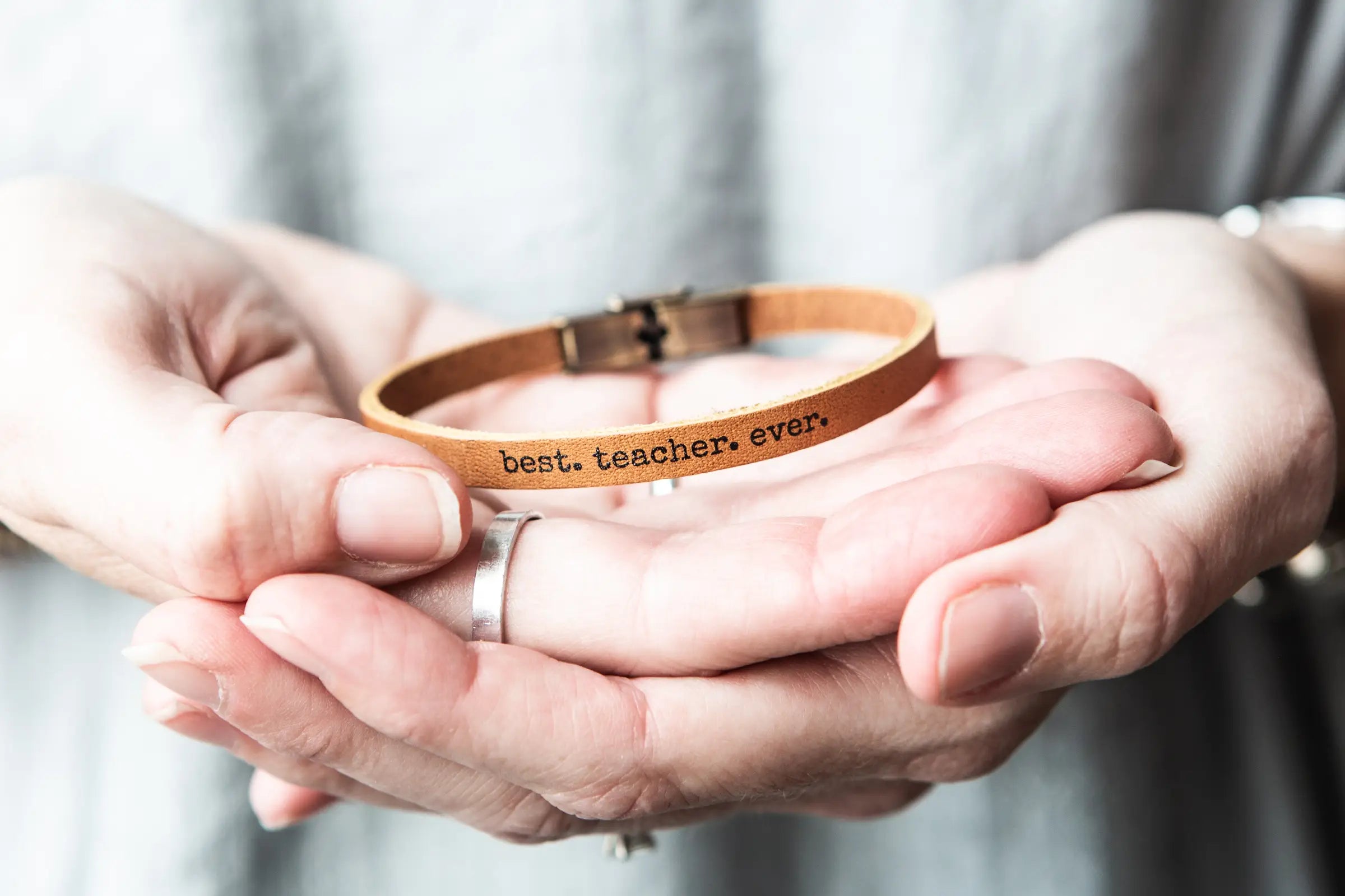 Best teacher bracelet discount