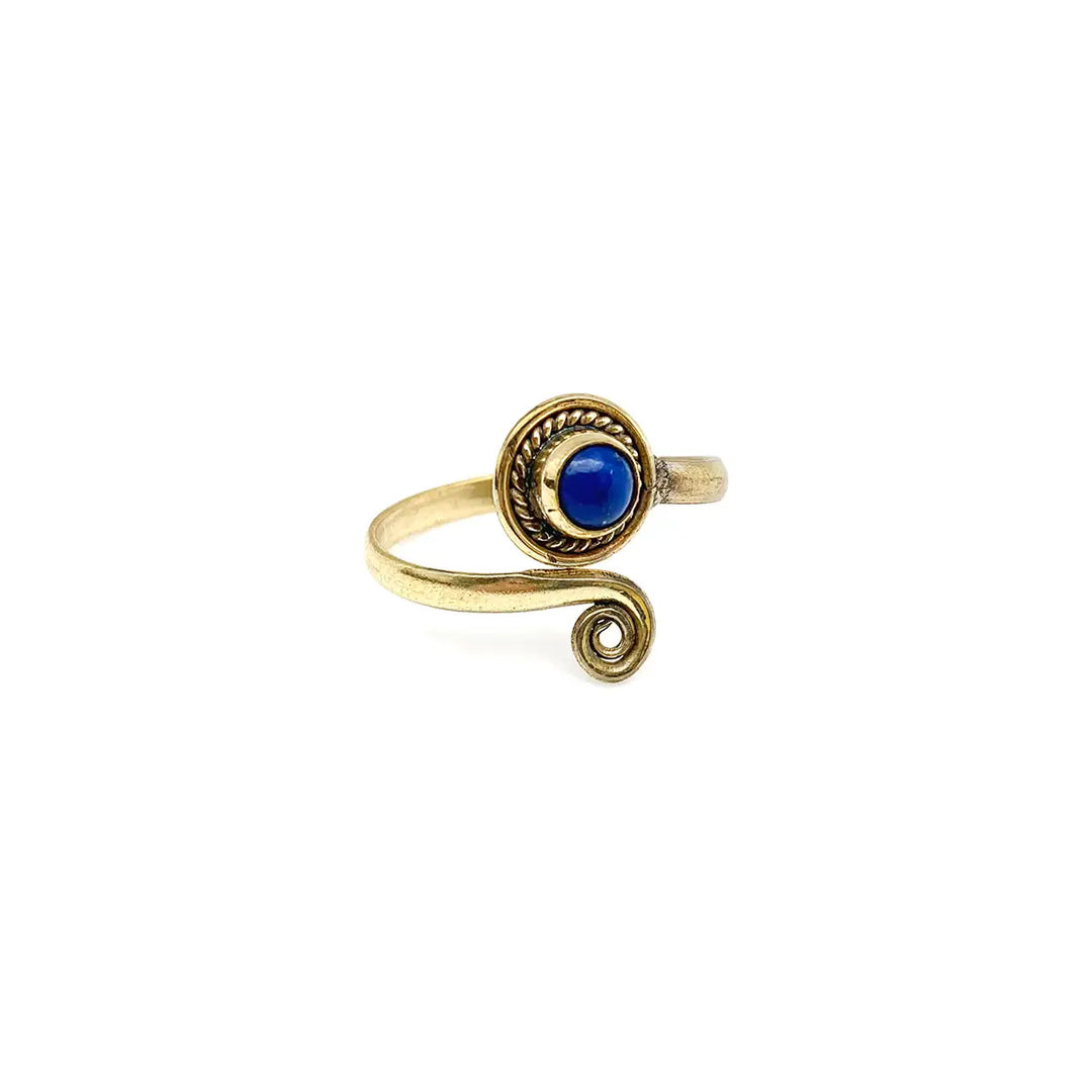 Dainty Gemstone Ring - Gold