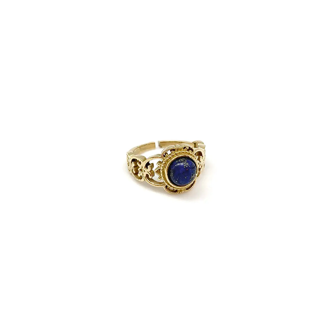 Dainty Gemstone Ring - Gold