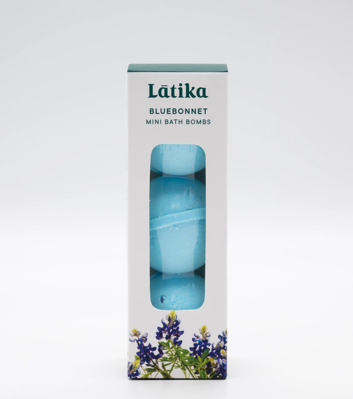Mini Bath Bomb Set - Blue Bonnet
