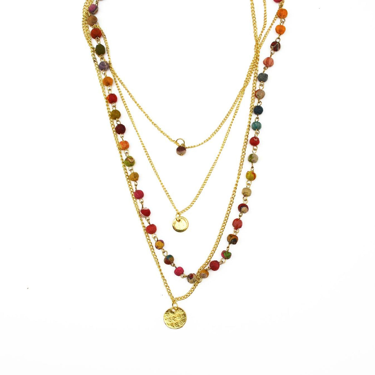 Aasha Strand Layered Necklace