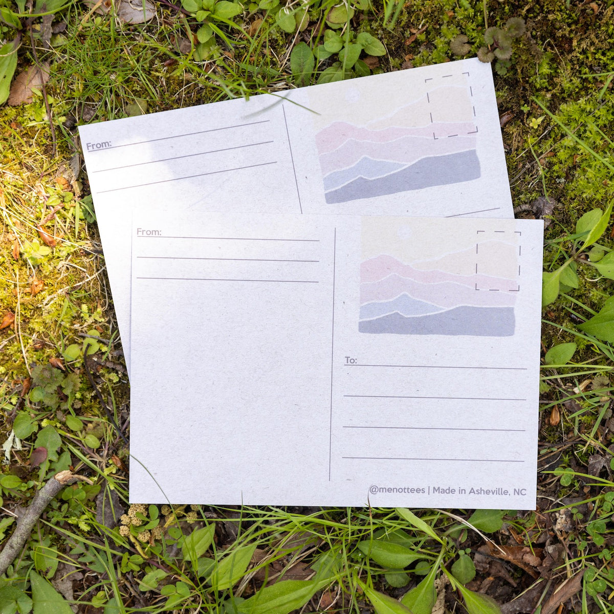 Range Of Color - Large Postcard