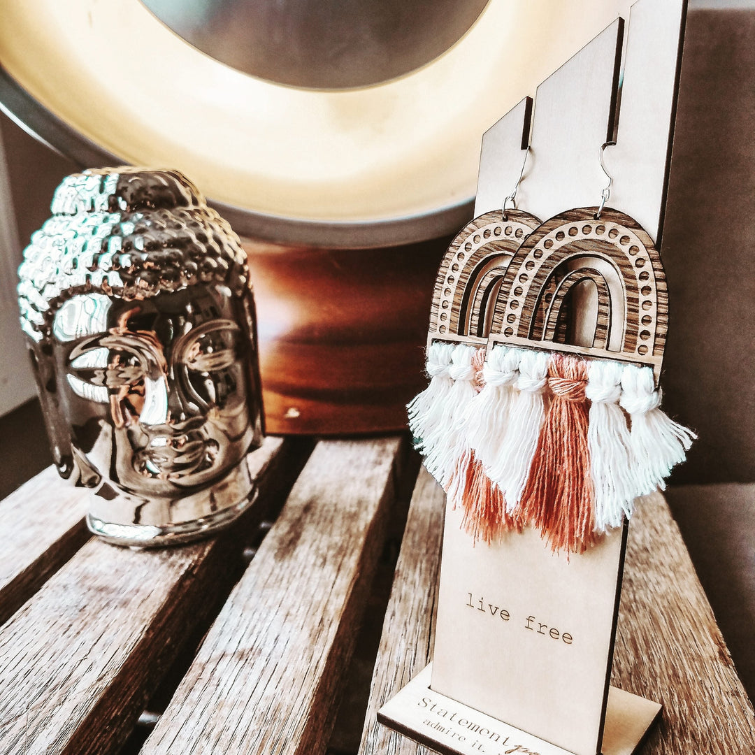 Boho Rainbow Dangles