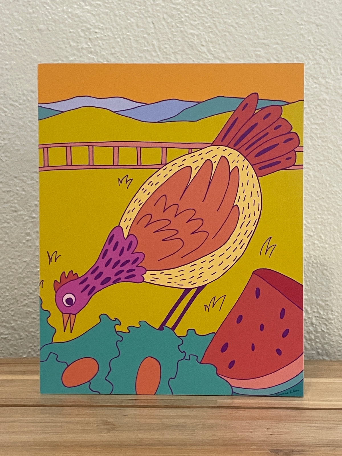 10" x 8" Asheville Art Block