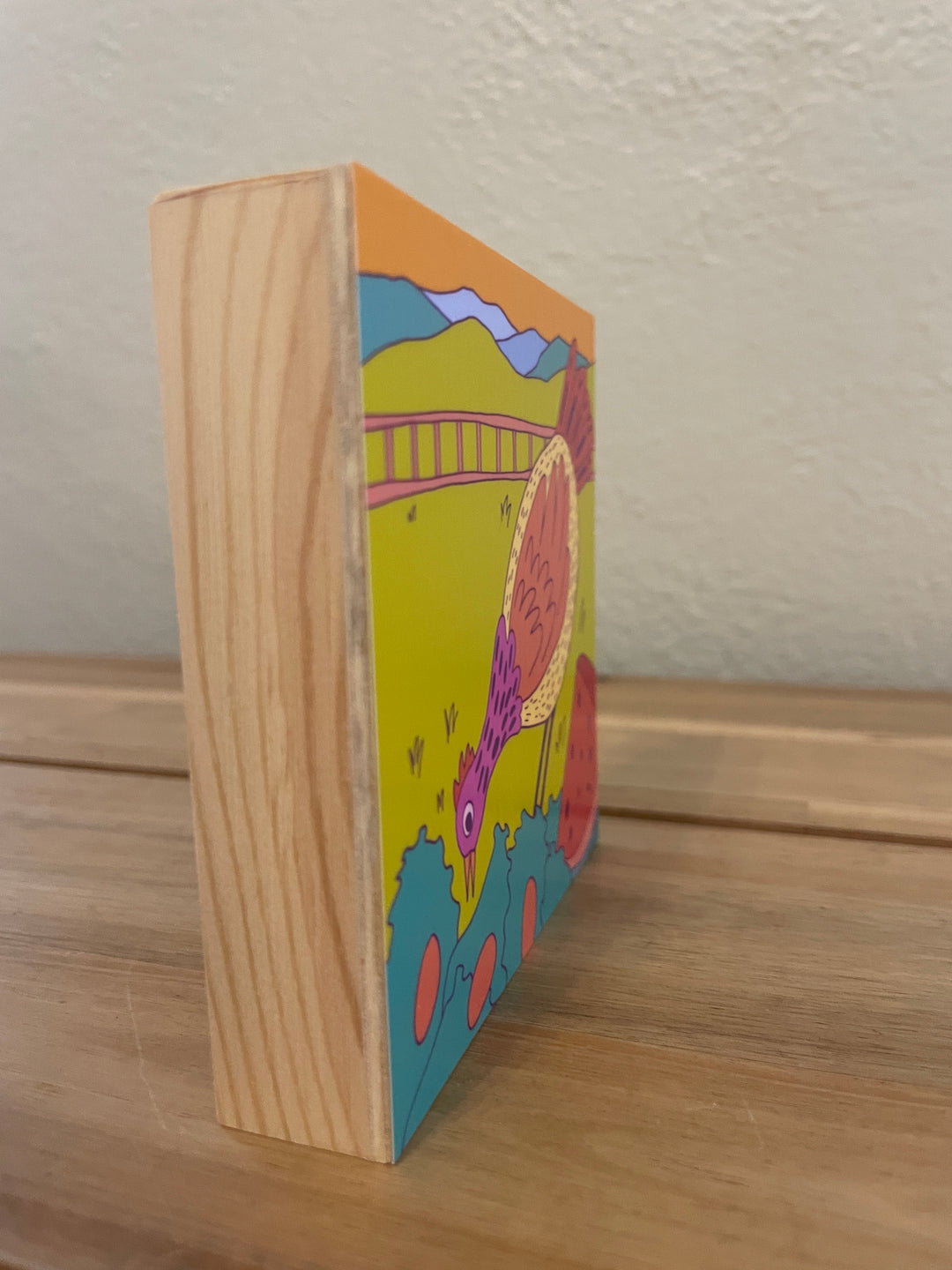 4" x 4" Asheville Inspired Art Block