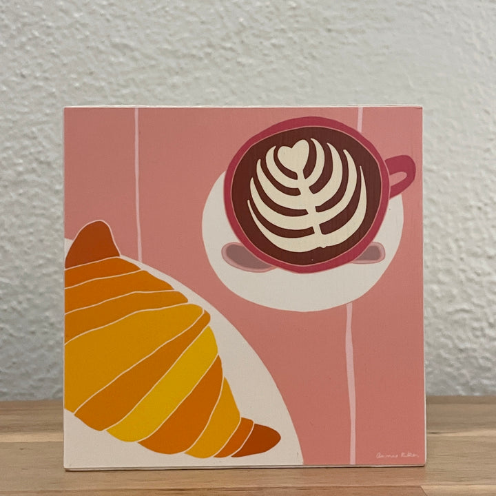 4" x 4" Asheville Inspired Art Block