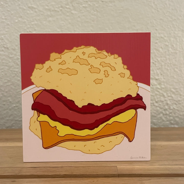 4" x 4" Asheville Inspired Art Block