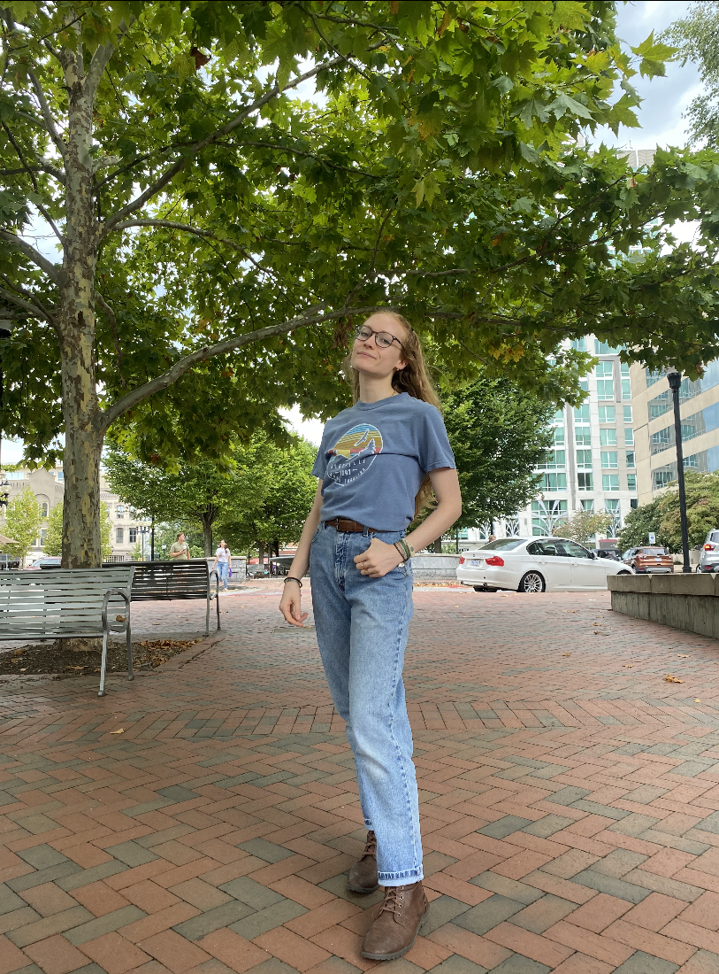 Sun Striped Asheville Short Sleeve Top - Lakeshore