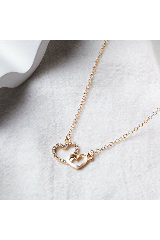 Double Hearts Necklace