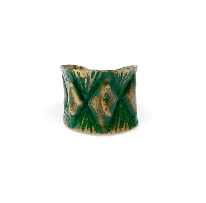 Anju Patina Cuff Ring