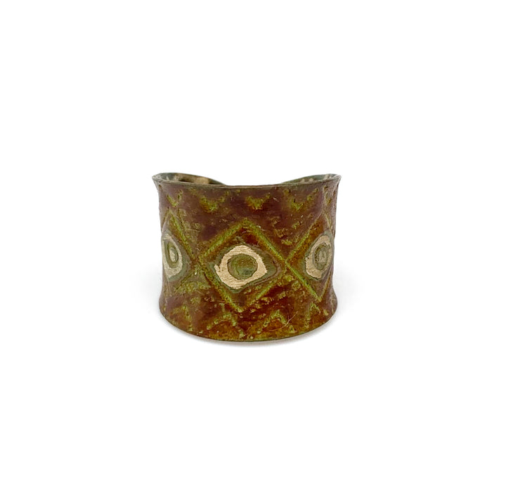 Anju Patina Cuff Ring
