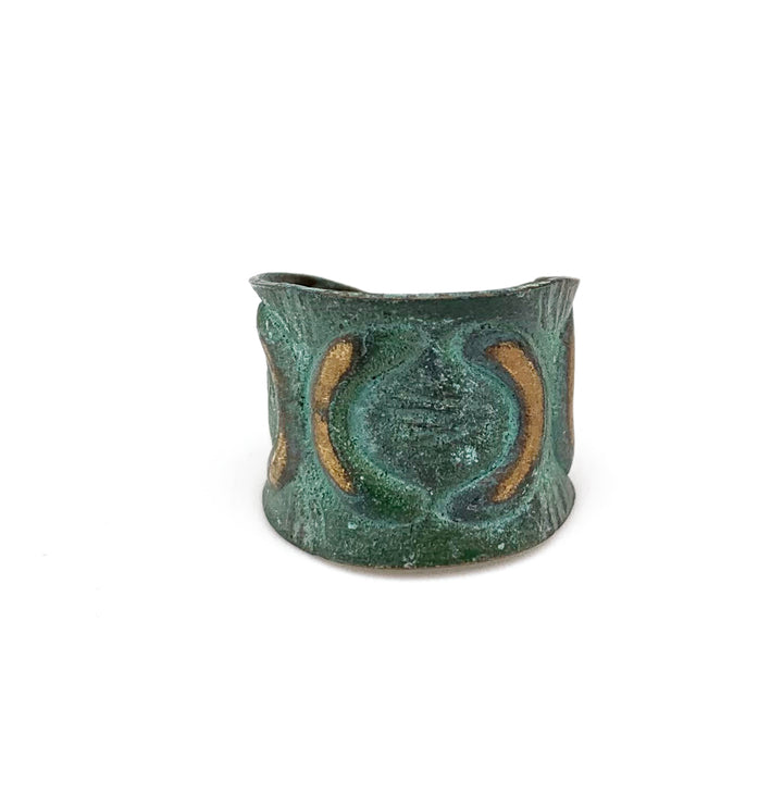 Anju Patina Cuff Ring
