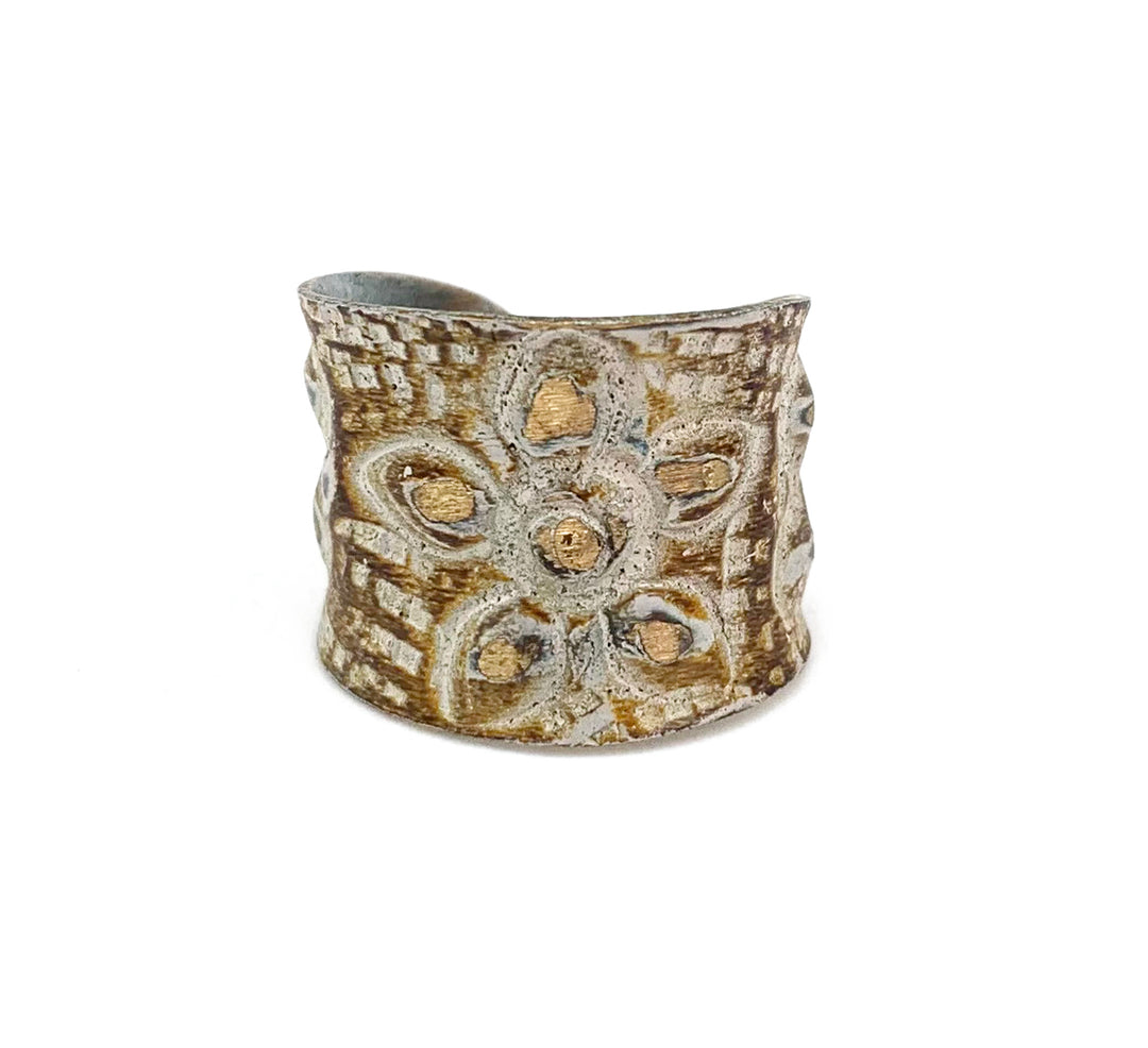 Anju Patina Cuff Ring