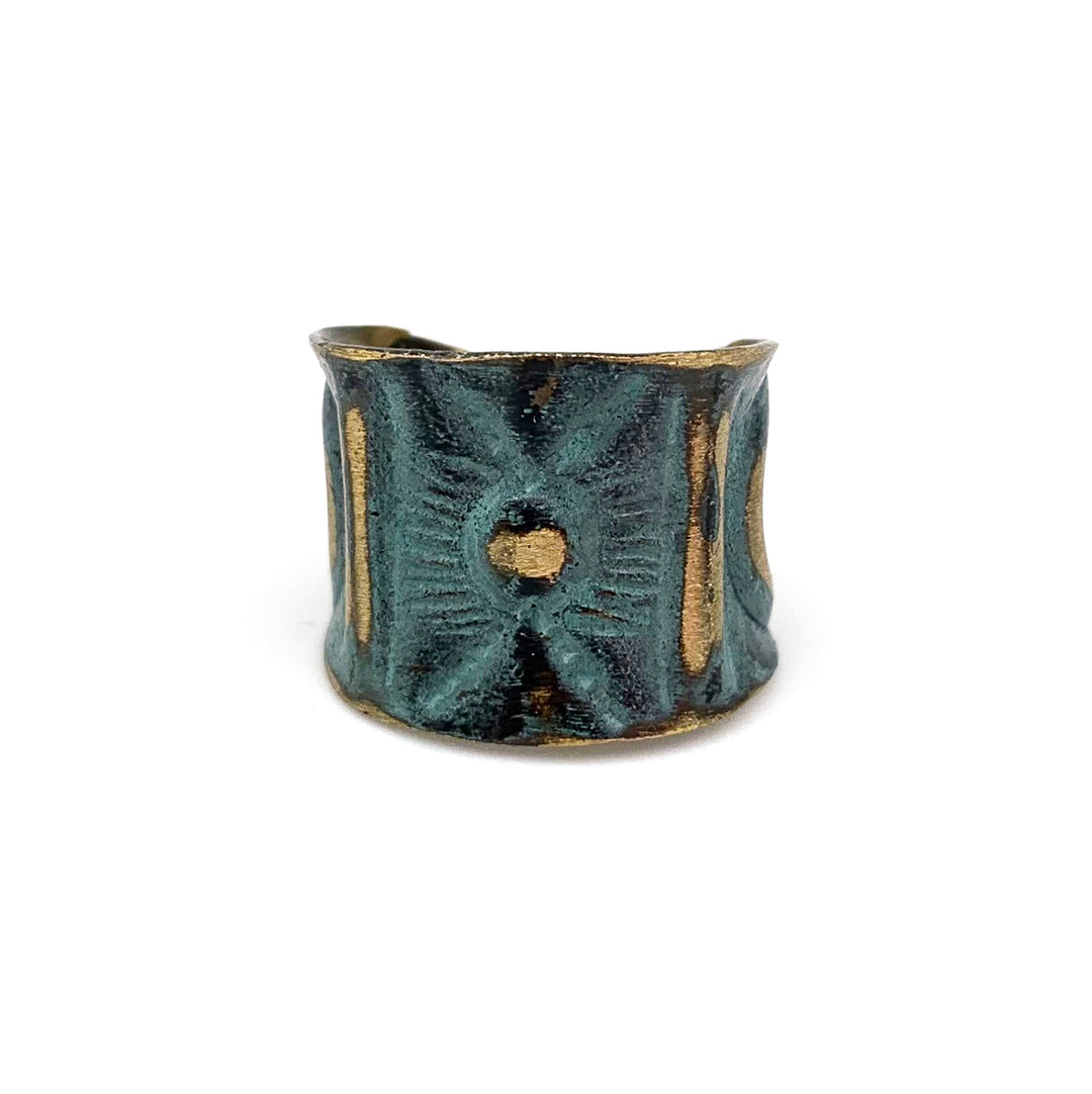 Anju Patina Cuff Ring