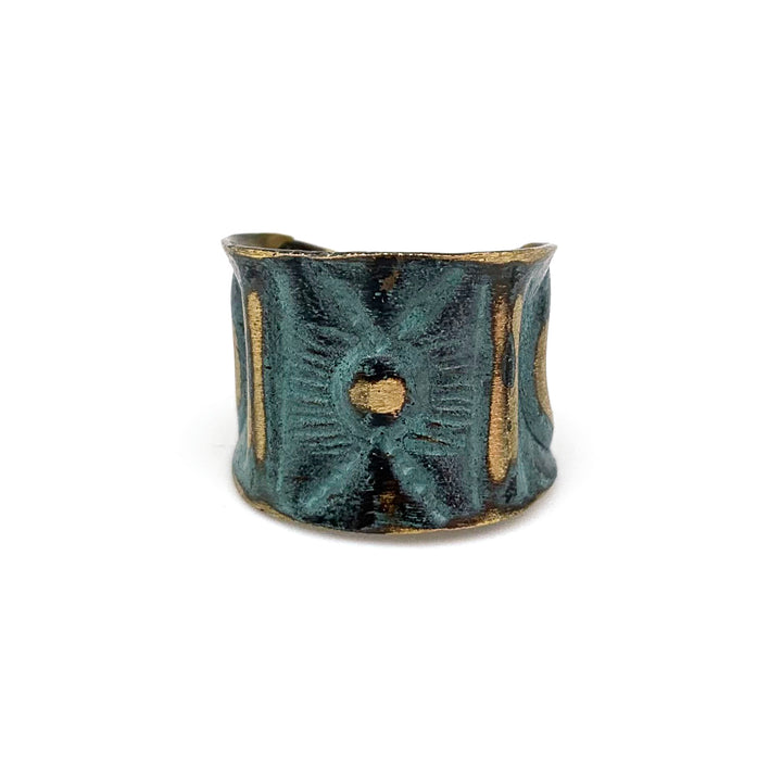 Anju Patina Cuff Ring