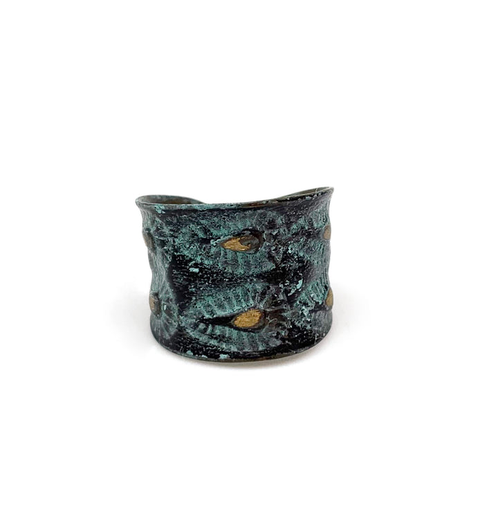 Anju Patina Cuff Ring