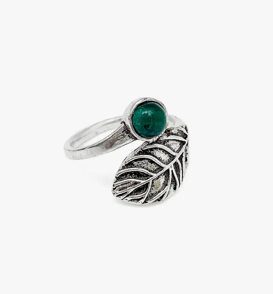 Dainty Gemstone Ring - Silver
