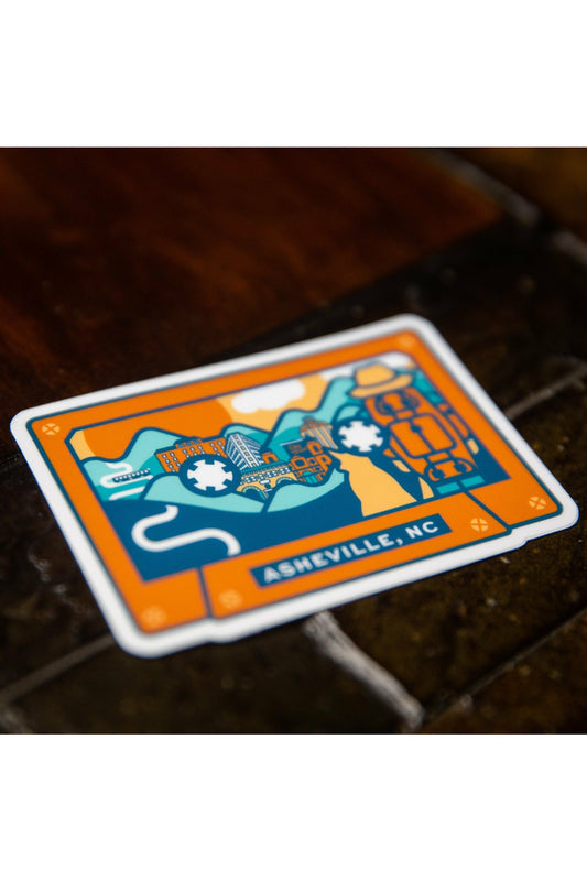 Asheville Tape Sticker