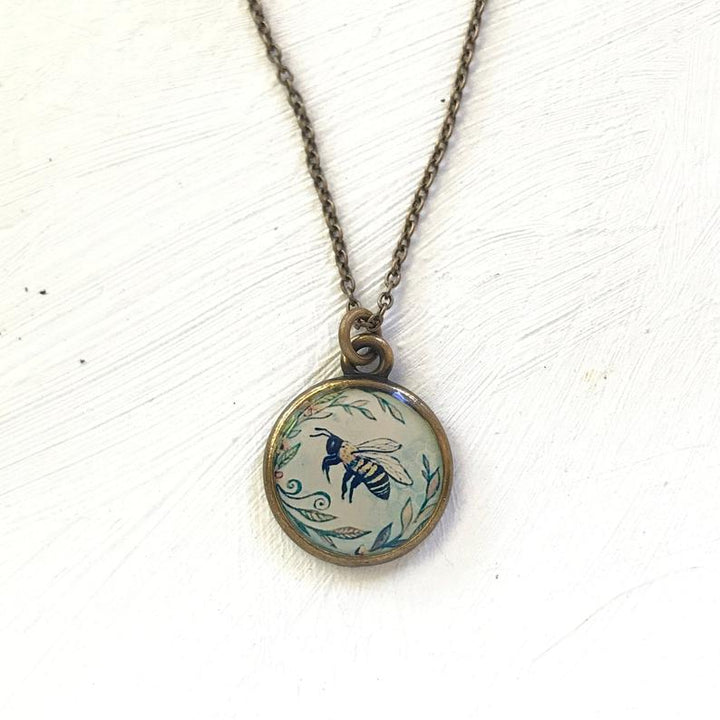Seed & Sky Bee Necklace