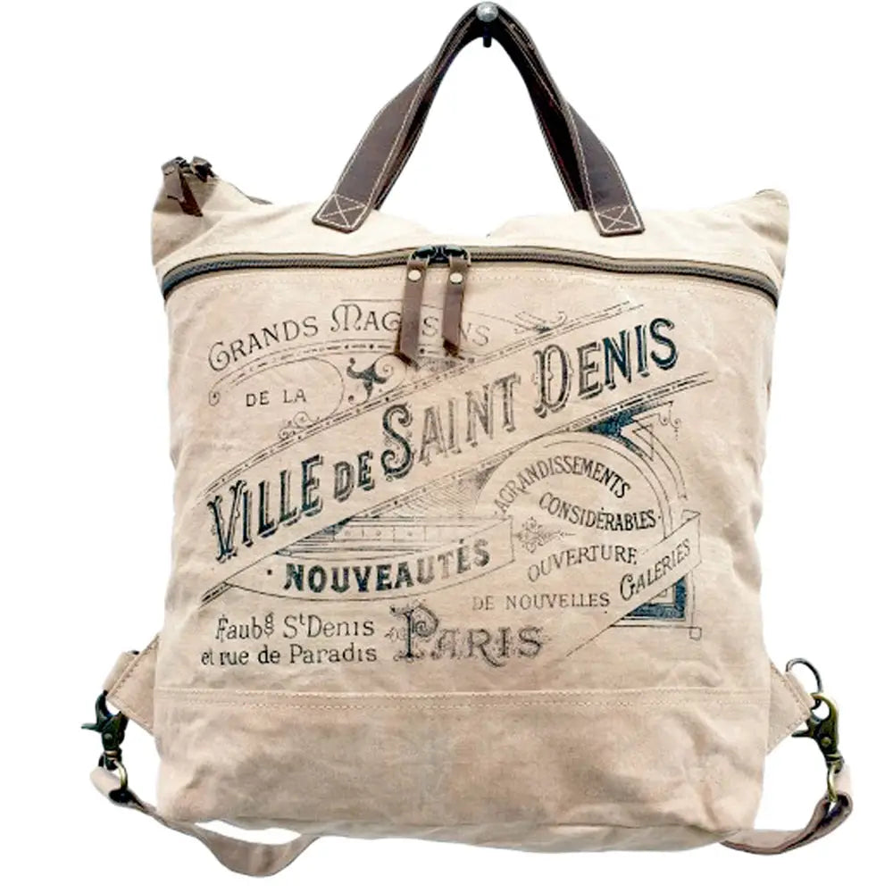 Vintage Canvas Backpack