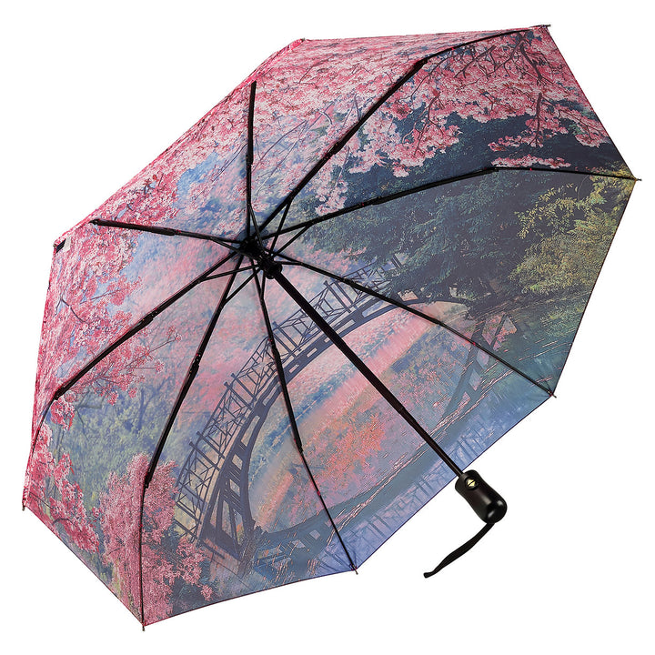 Nature Inspired Reverse Close Folding Umbrella