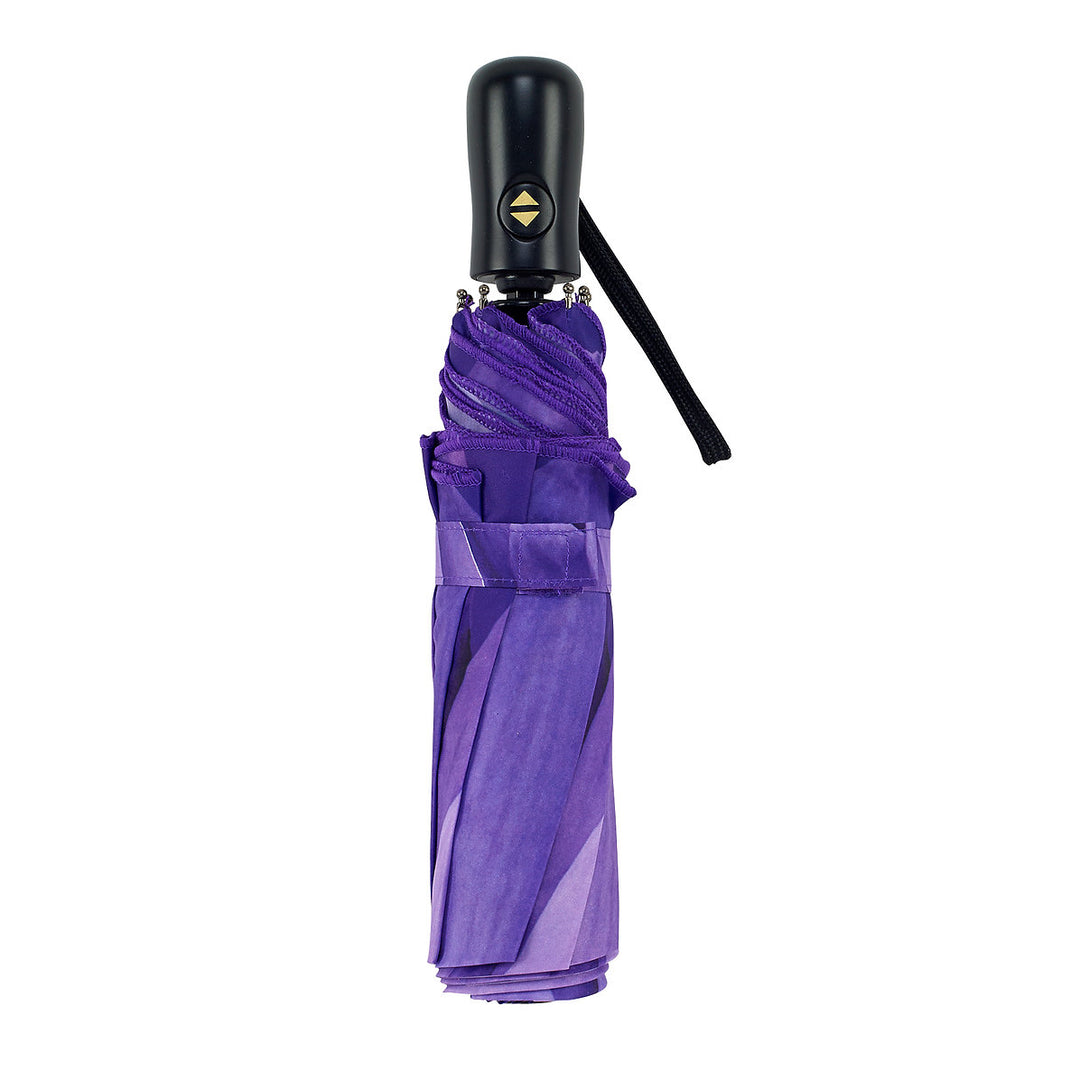 Floral Reverse Close Folding Umbrella