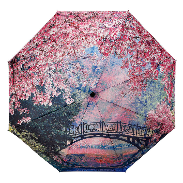Nature Inspired Reverse Close Folding Umbrella