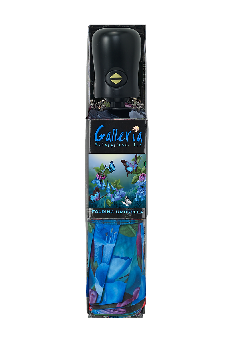 Nature Inspired Reverse Close Folding Umbrella