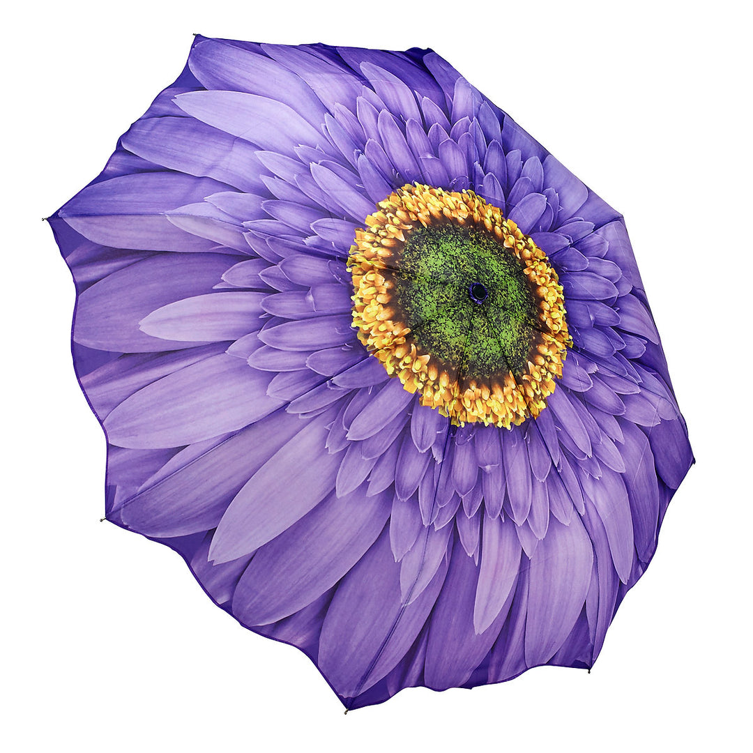 Floral Reverse Close Folding Umbrella