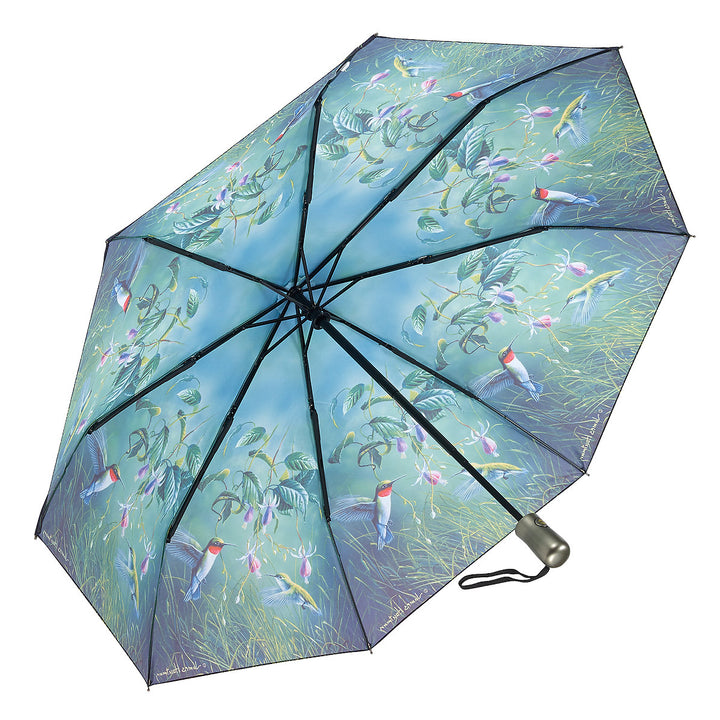 Art Inspired Reverse Close Folding Umbrella