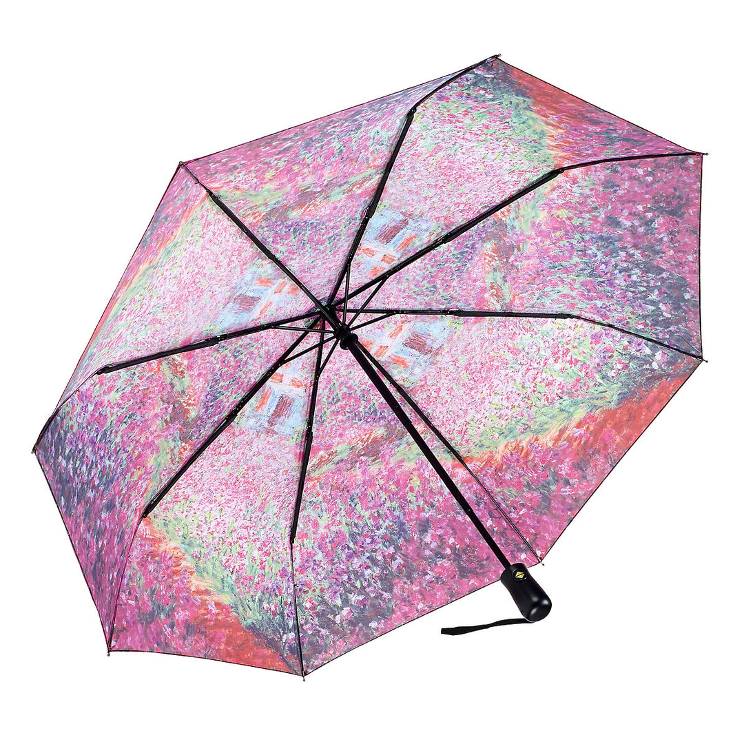 Art Inspired Reverse Close Folding Umbrella