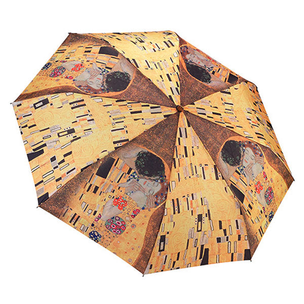 Art Inspired Reverse Close Folding Umbrella