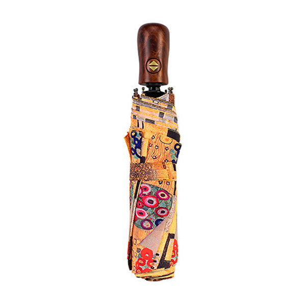 Art Inspired Reverse Close Folding Umbrella