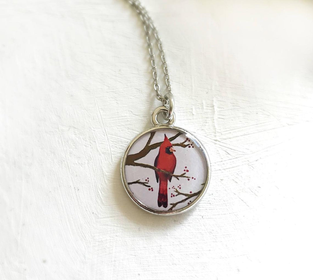 Seed & Sky Cardinal Necklace