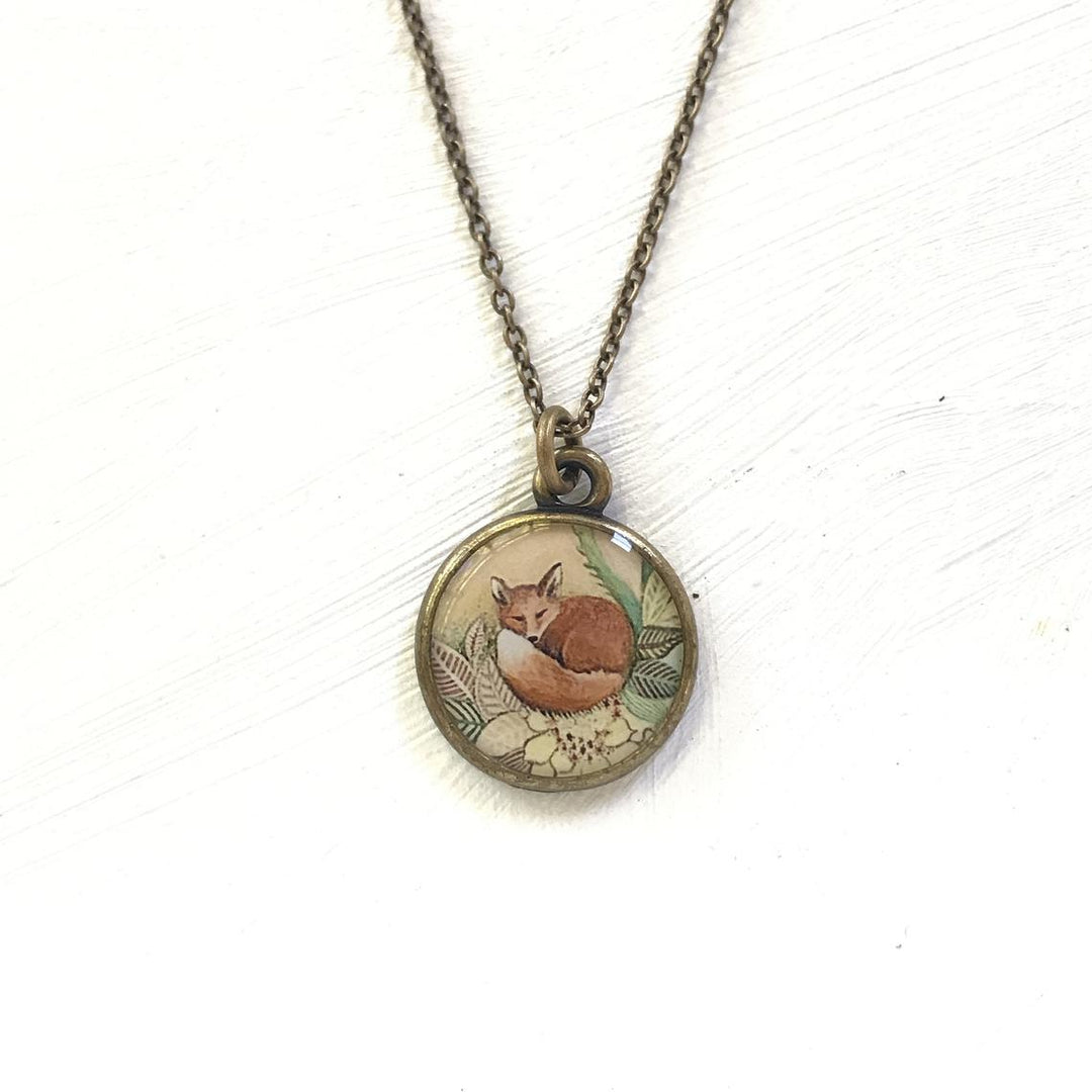 Seed & Sky Fox Necklace