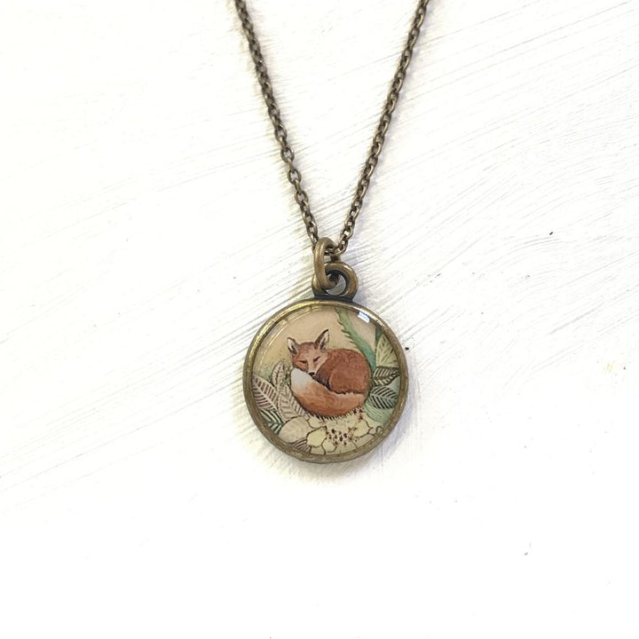 Seed & Sky Fox Necklace