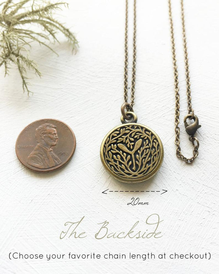 Seed & Sky Black Bear Necklace