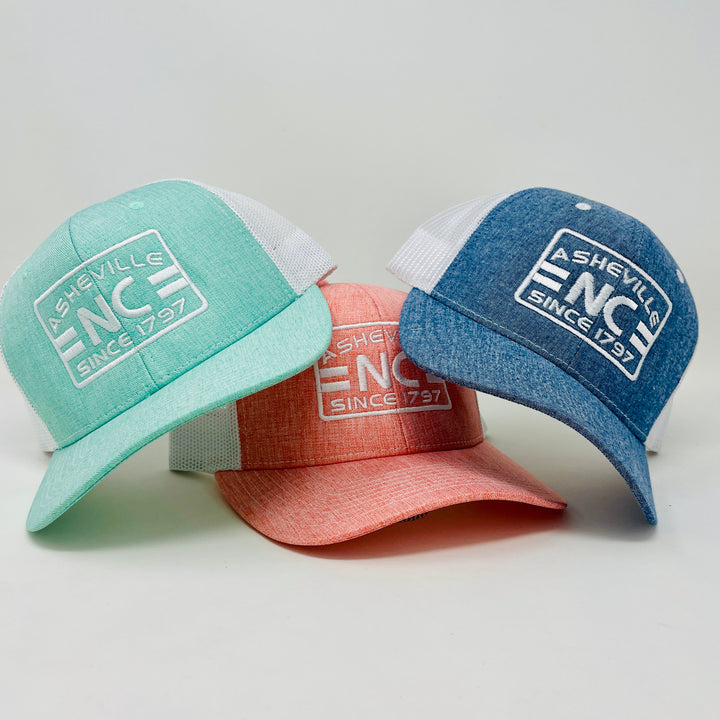 Asheville Summer Trucker Cap