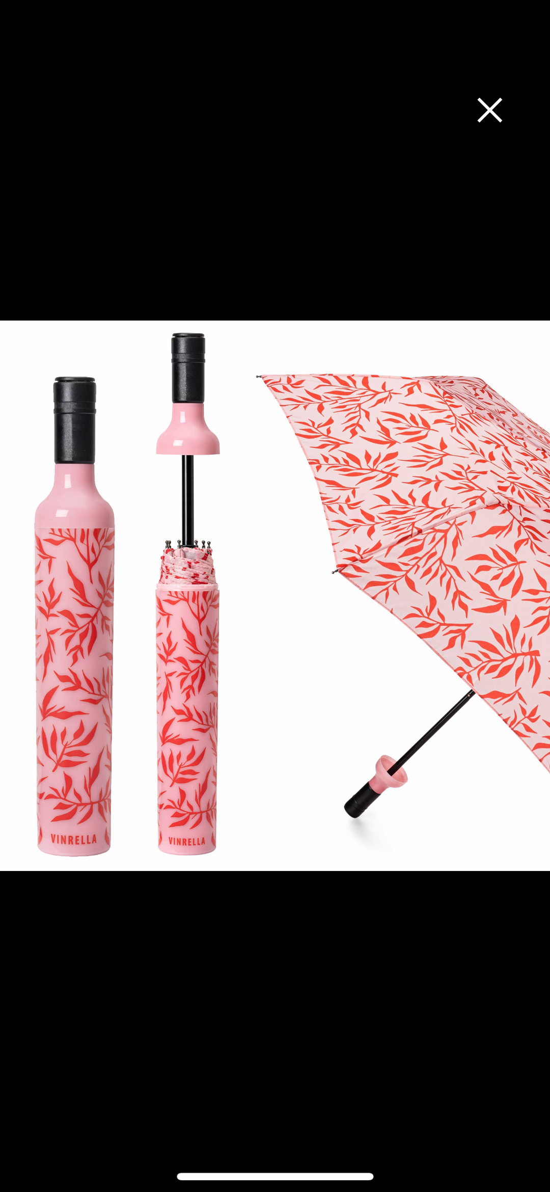 Wine Bottle Umbrella